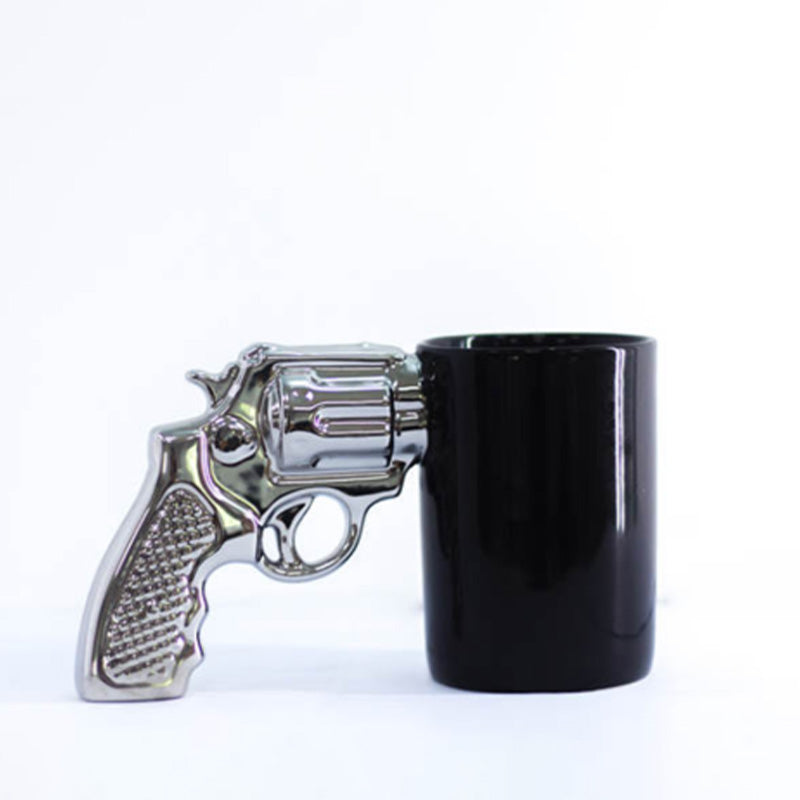 Pistol Shaped Ceramic Coffee Mug