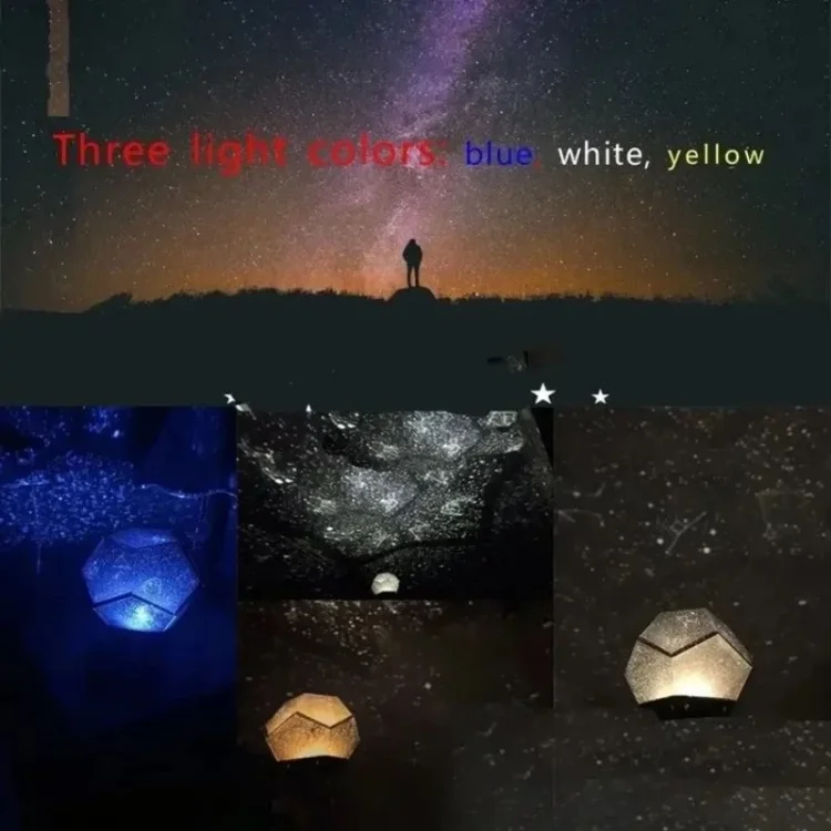 3D Starry Sky Projection Lamp