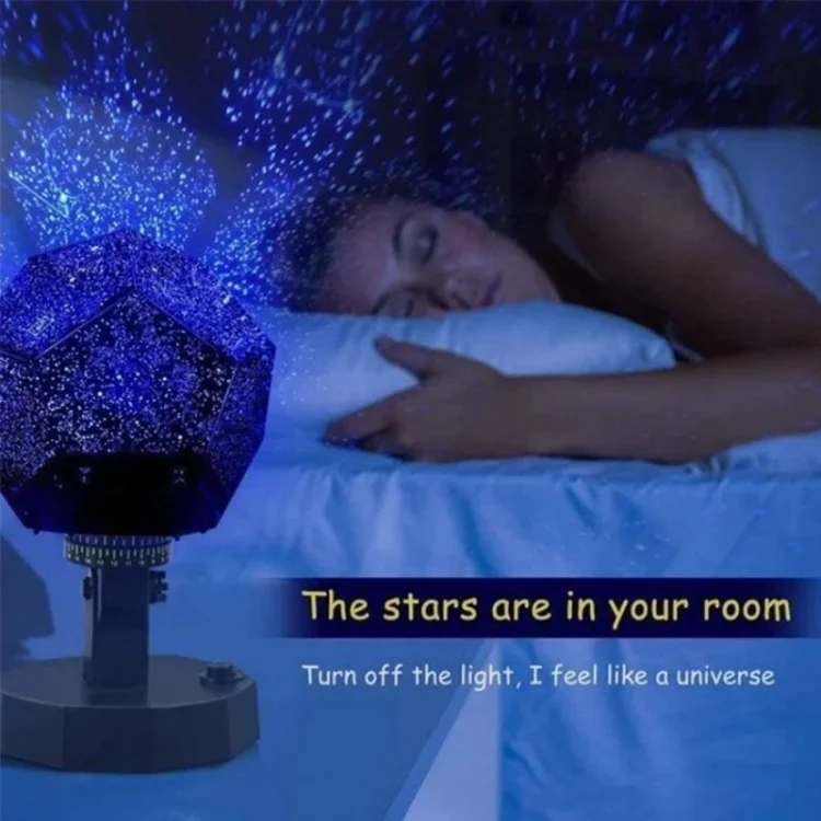 3D Starry Sky Projection Lamp