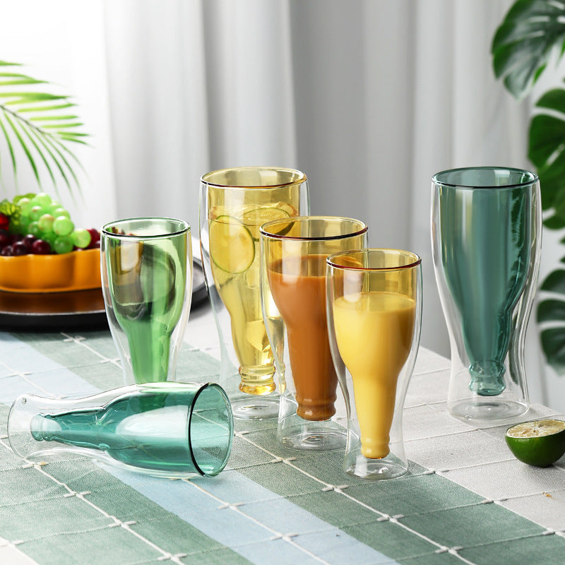"Upside Down" Beer Glasses