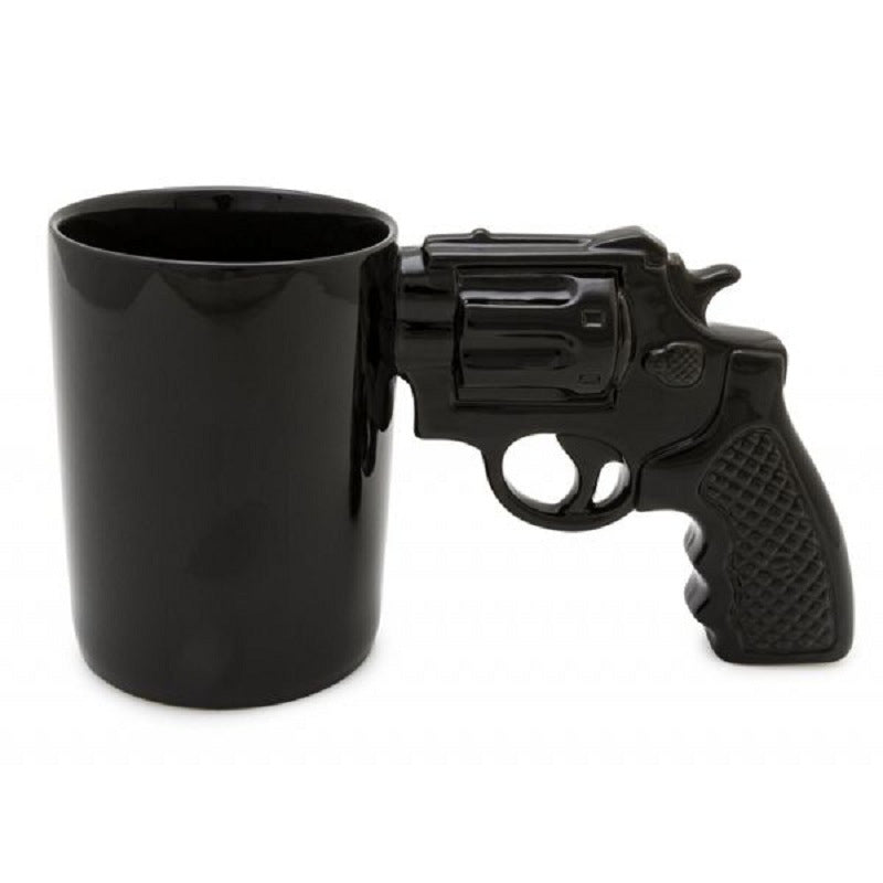 Pistol Shaped Ceramic Coffee Mug