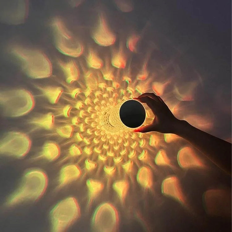 Rechargeable Crystal Fish Scale Night Light