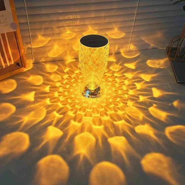 Rechargeable Crystal Fish Scale Night Light