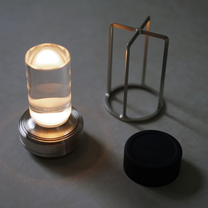 Angelo: Metal Lantern Crystal Table Lamp - Perfect Decorative Table Lamp. Create The Best Scene