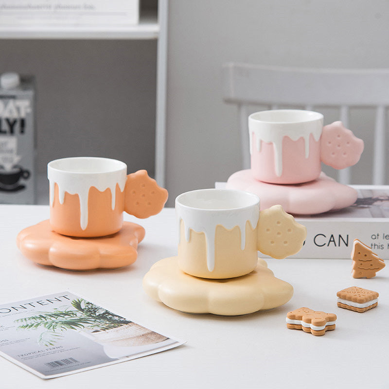 Ceramic Biscuit Coffee Mug
