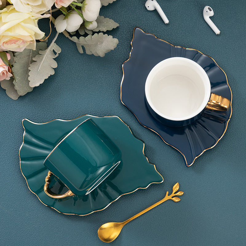 Conch Coffee Cup And Saucer Set