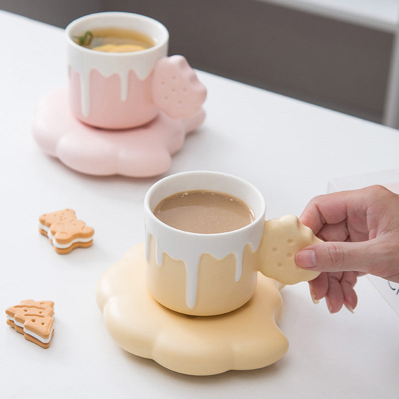 Ceramic Biscuit Coffee Mug
