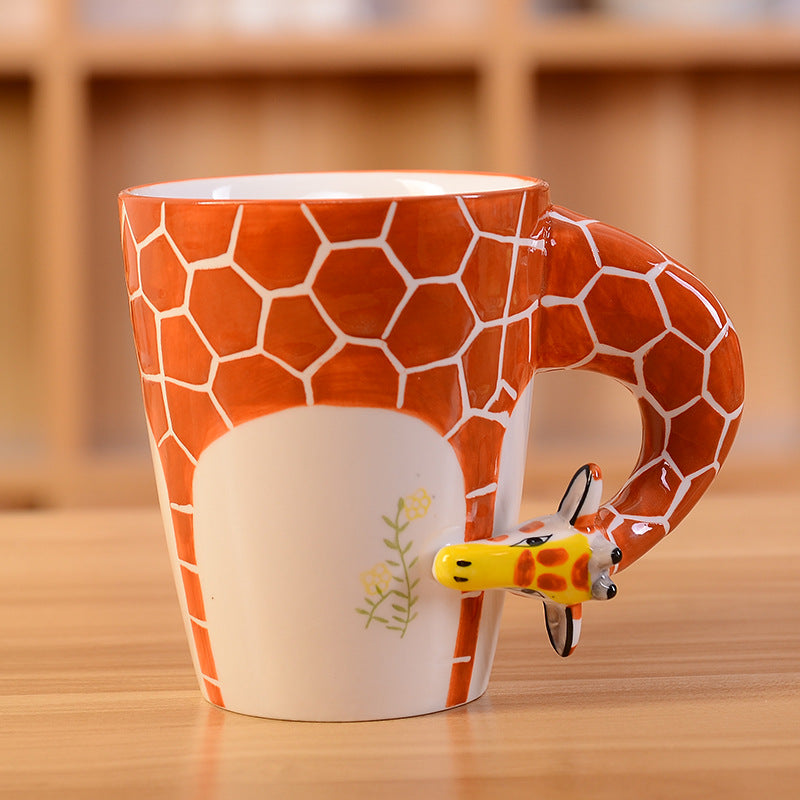 Creative 3d Animal Ceramic Mug
