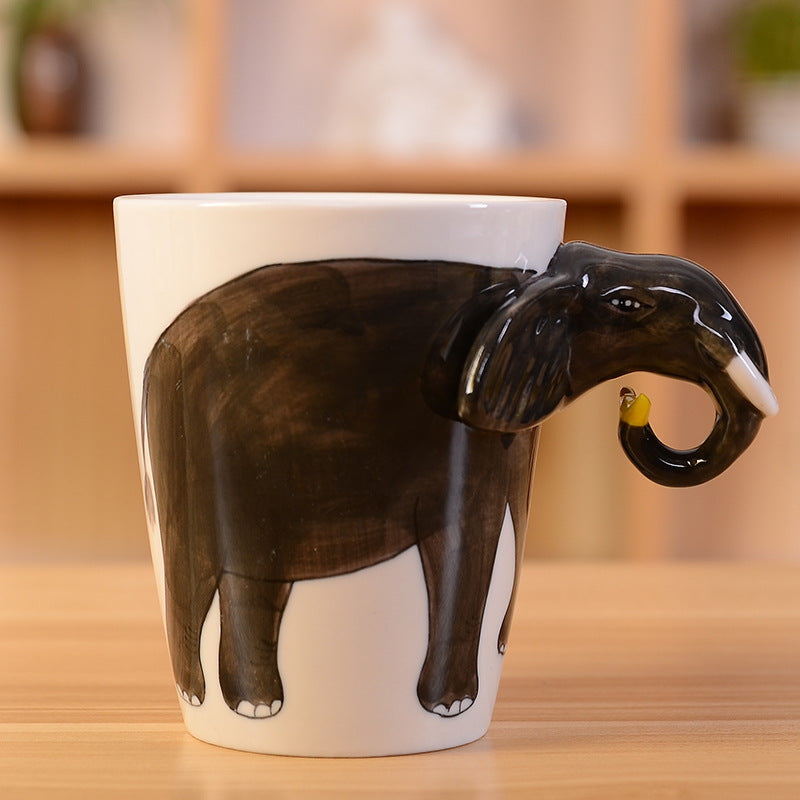 Creative 3d Animal Ceramic Mug
