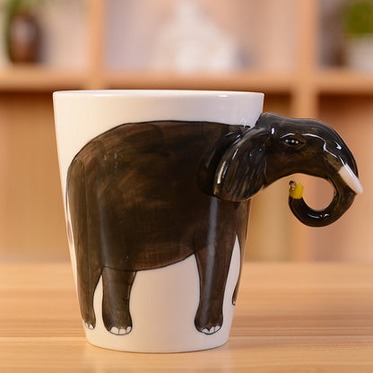 Creative 3d Animal Ceramic Mug