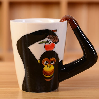 Creative 3d Animal Ceramic Mug