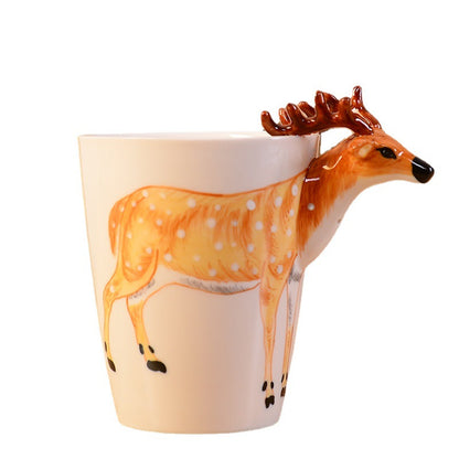 Creative 3d Animal Ceramic Mug