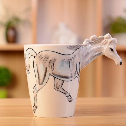 Creative 3d Animal Ceramic Mug