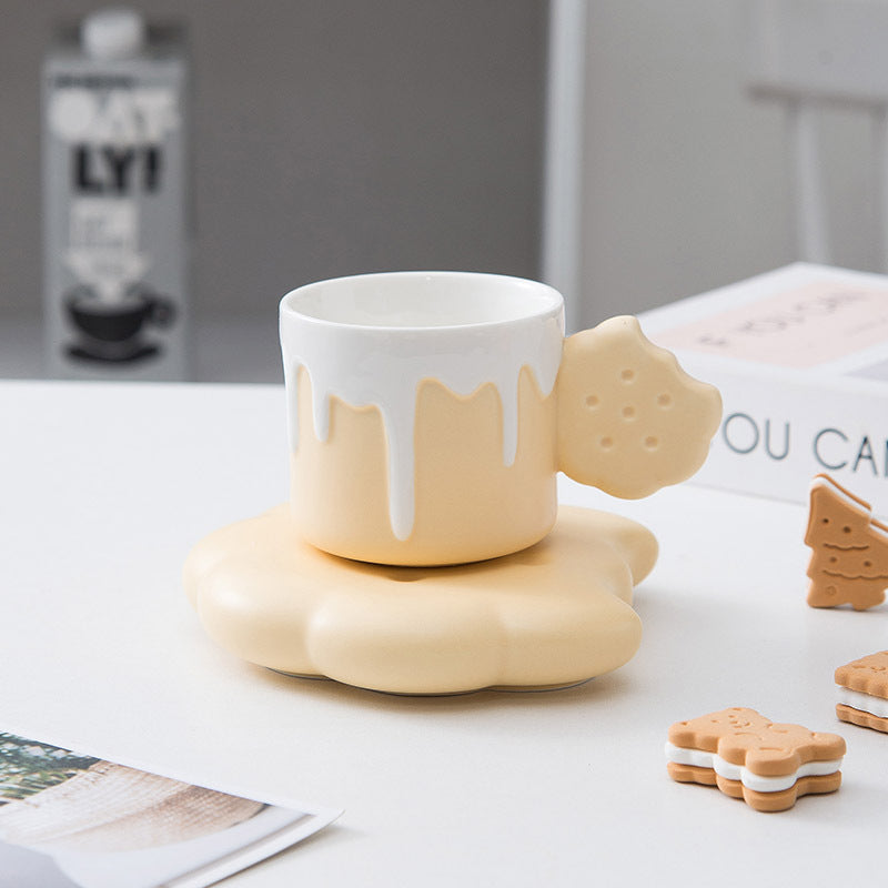 Ceramic Biscuit Coffee Mug