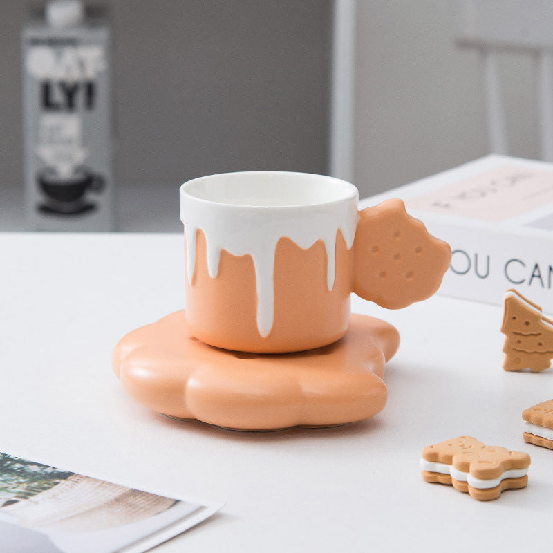 Ceramic Biscuit Coffee Mug