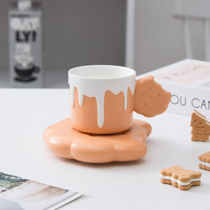 Ceramic Biscuit Coffee Mug