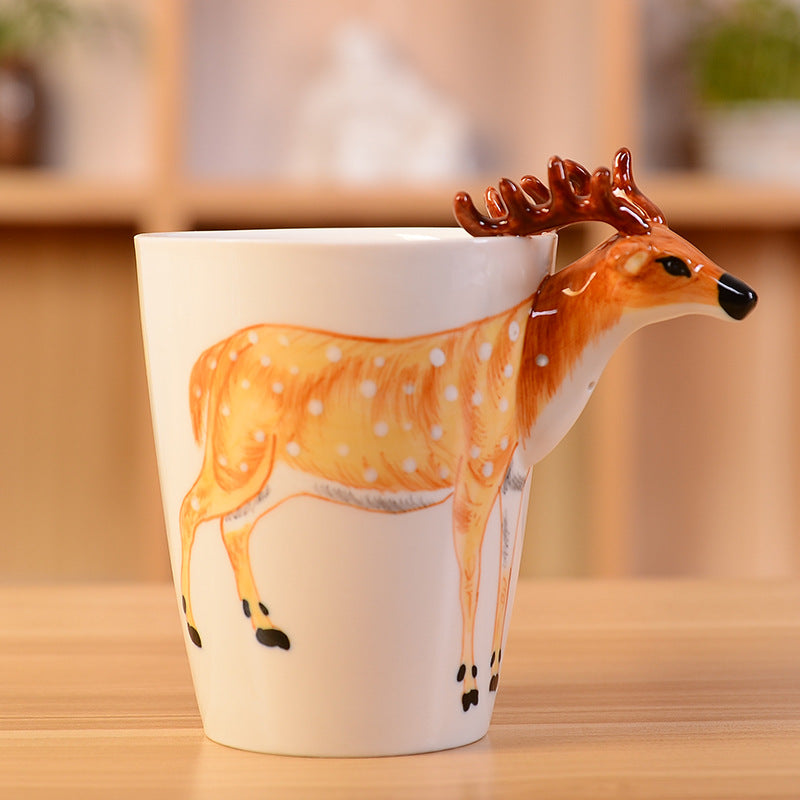 Creative 3d Animal Ceramic Mug