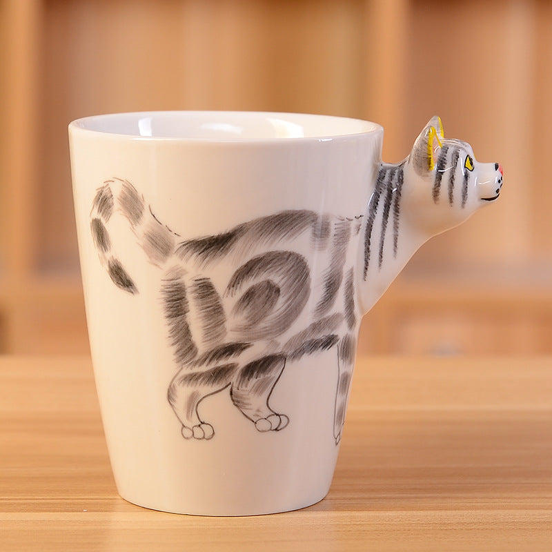 Creative 3d Animal Ceramic Mug