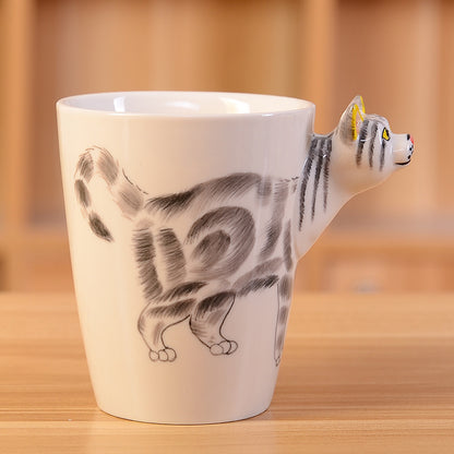 Creative 3d Animal Ceramic Mug