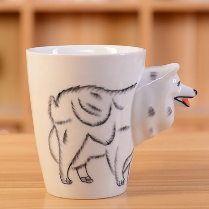 Creative 3d Animal Ceramic Mug