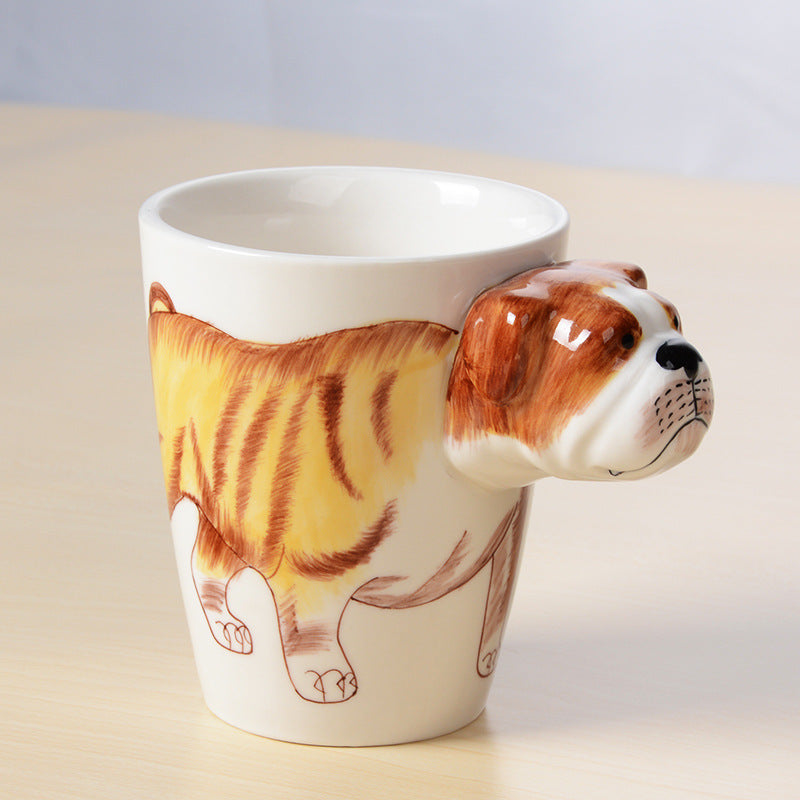 Creative 3d Animal Ceramic Mug