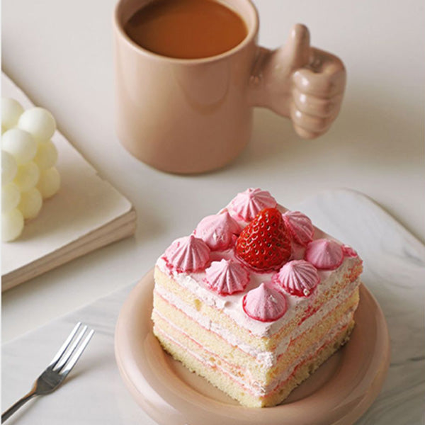 You Doing Great Mug, Thumbs Up Coffee Mug & Saucer