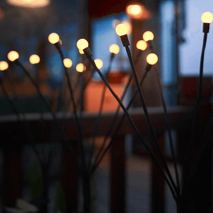 (2PC) Solar Waterproof Firefly Light