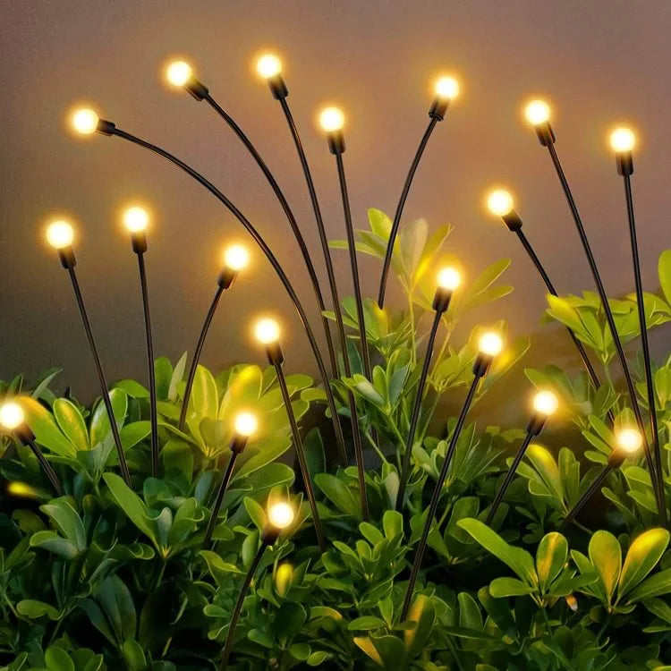 (2PC) Solar Waterproof Firefly Light