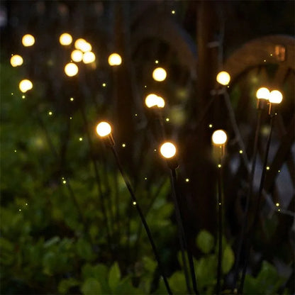 (2PC) Solar Waterproof Firefly Light