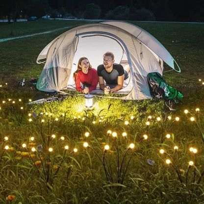 (2PC) Solar Waterproof Firefly Light