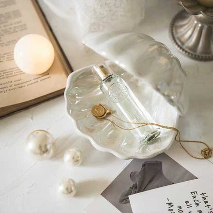 Ceramic Shell Pearl Lamp Night Light