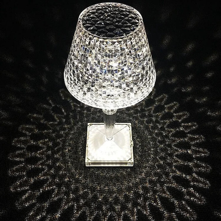 Crystal Diamond Table Lamp - Create Romantic Atmosphere