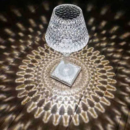 Crystal Diamond Table Lamp - Create Romantic Atmosphere