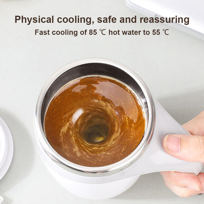 Portable Automatic Magnetic Stirring Mug Thermos Cup