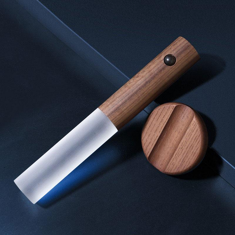 Motion Sensor Night Light - Hand-held Portable & Magnetic Smart LED Light ｜Wood Stick with Large Battery
