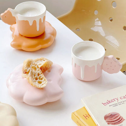 Ceramic Biscuit Coffee Mug
