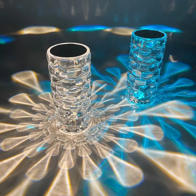 New Rechargeable Water Drop Crystal Night Light