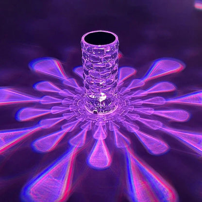 New Rechargeable Water Drop Crystal Night Light