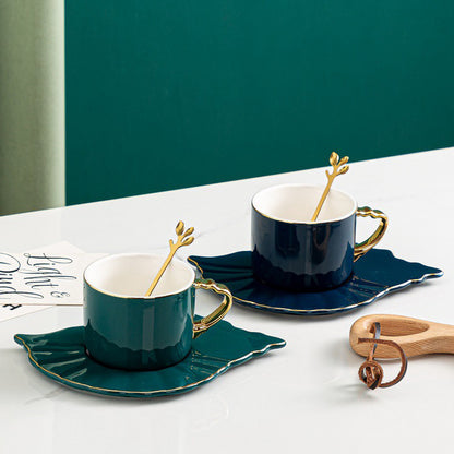 Conch Coffee Cup And Saucer Set