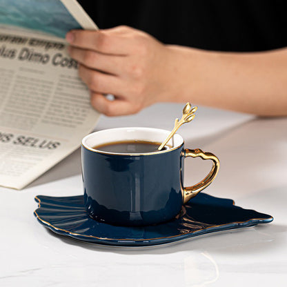 Conch Coffee Cup And Saucer Set