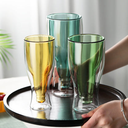 "Upside Down" Beer Glasses
