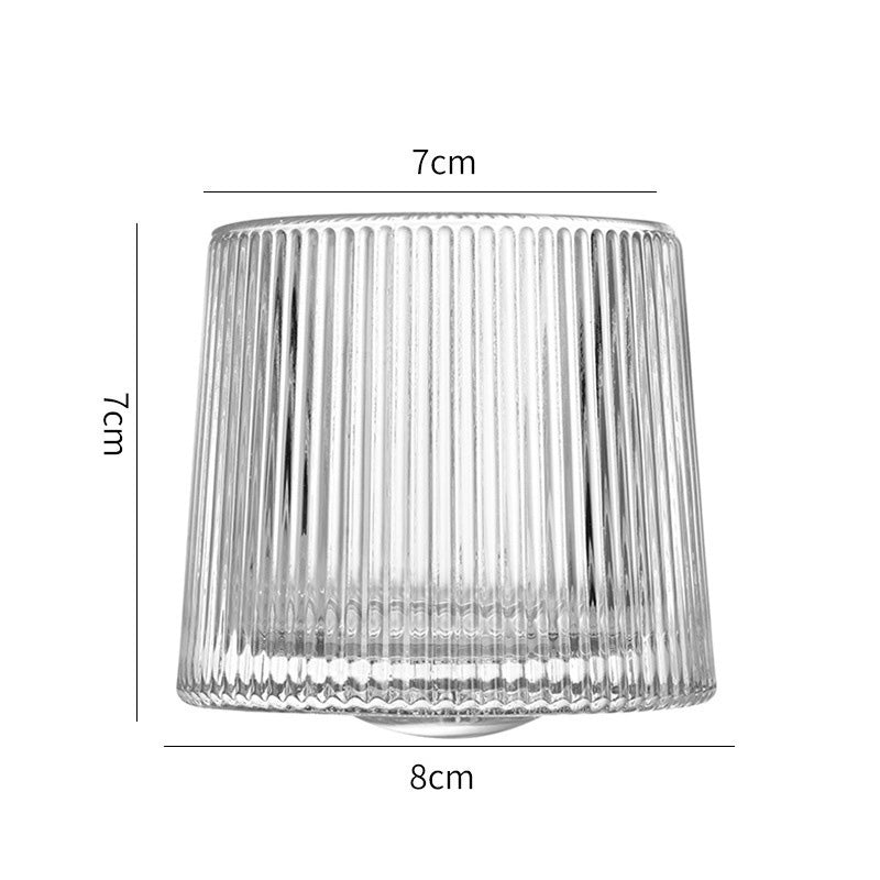 Spinning Old Fashioned Whiskey Glasses