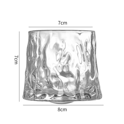 Spinning Old Fashioned Whiskey Glasses