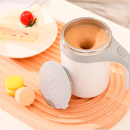 Portable Automatic Magnetic Stirring Mug Thermos Cup