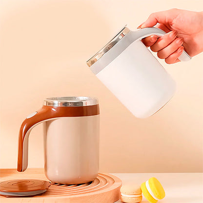 Portable Automatic Magnetic Stirring Mug Thermos Cup