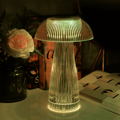 Creative Mushroom Table Lamp - Diamond Crystal Lamp With Colorful Ambient Light