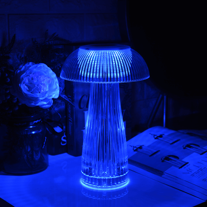 Creative Mushroom Table Lamp - Diamond Crystal Lamp With Colorful Ambient Light