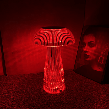 Creative Mushroom Table Lamp - Diamond Crystal Lamp With Colorful Ambient Light
