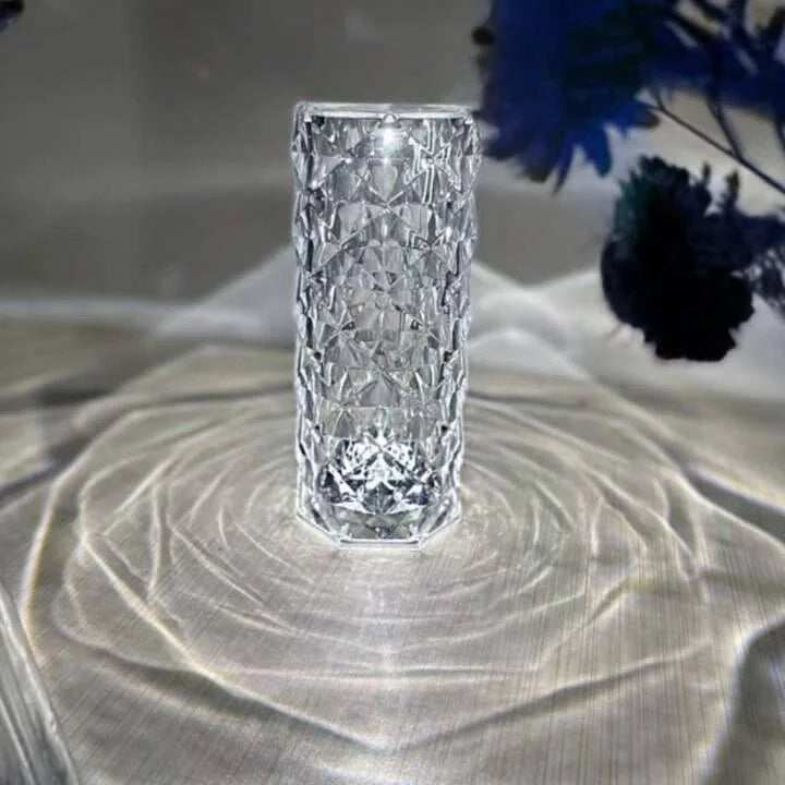 Rose Diamond Crystal Rechargeable Night Light
