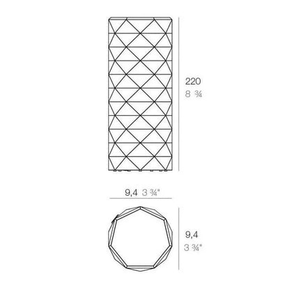 Rose Diamond Crystal Rechargeable Night Light